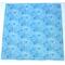 Blue Winter Pals baby quilt back